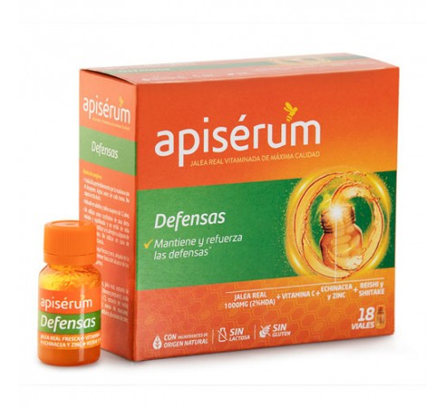 Apiserum defensas vial bebible (18 viales)