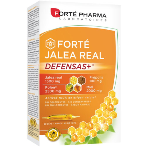 Forte jalea real defensas+ (20 ampollas x 15 ml)