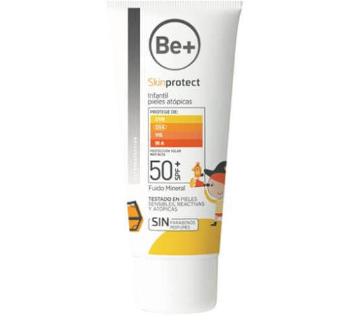 Be+ skin protect ultrafluido mineral infantil spf50+ (100 ml)