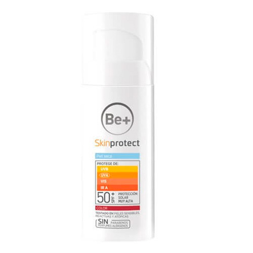 Be+ skin protect piel seca spf50+ (color 50 ml)