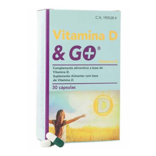 Vitamina d & go (30 caps)