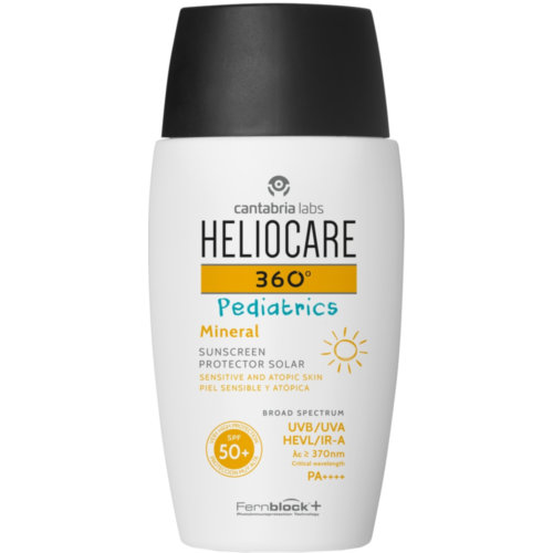Heliocare 360º spf 50+ pediatrics mineral - protector solar piel sensible y atopica (50 ml)