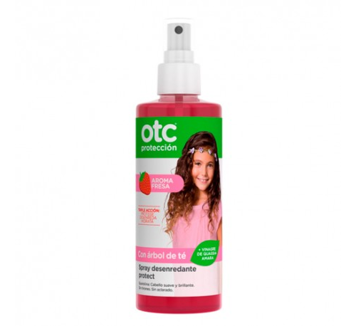 Otc antipiojos spray desenredante protect (250 ml aroma fresa)