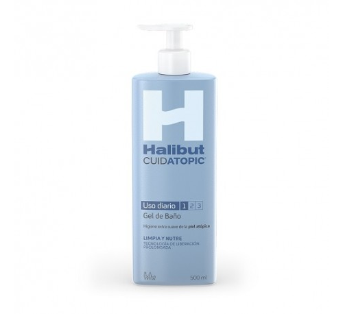 Halibut cuidatopic gel de baño (500 ml)