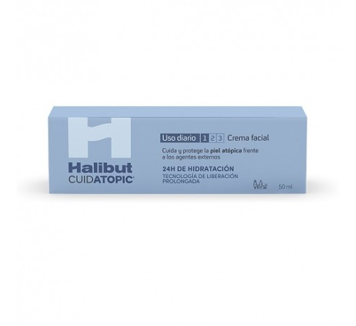 Halibut cuidatopic crema facial (50 ml)
