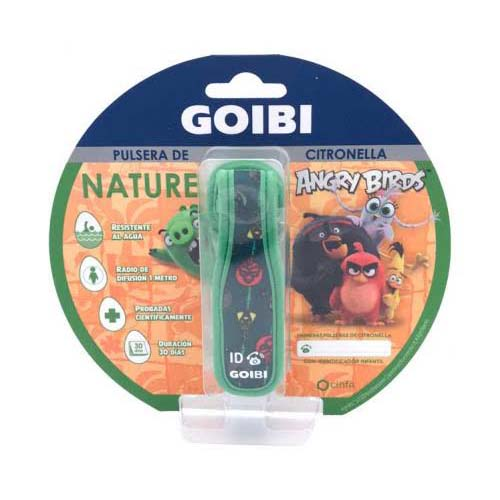 Goibi pulsera de citronella nature (1 pulsera angry birds 2020)