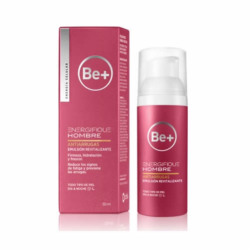 Be+ energifique hombre antiarrugas emulsion revitalizante (50 ml)