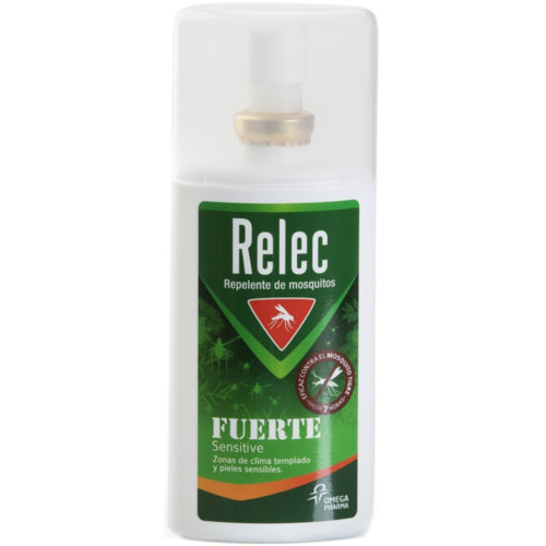 Relec fuerte familiar repelente de mosquitos de uso humano (1 envase 125 ml)