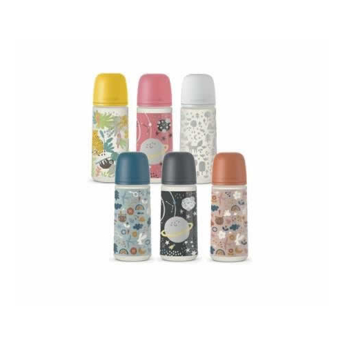 Biberon tetina silicona fisiologica - suavinex (flujo m 270 ml)