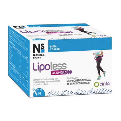 Ns lipoless actividad (14 sticks 10 g)