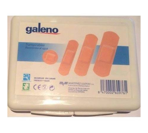 GALENO TIRAS PLAST 12 U PIEL