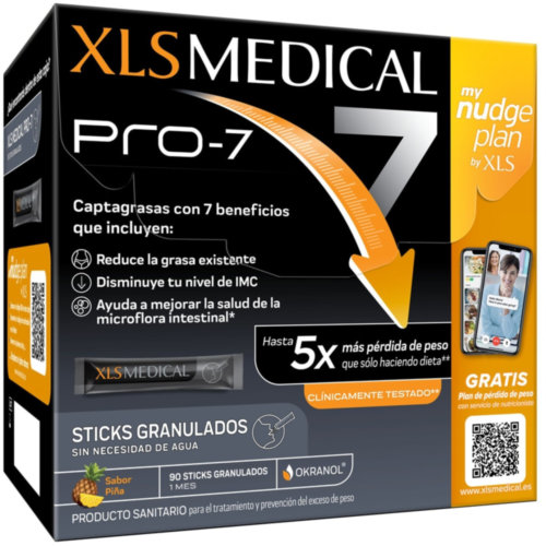 Xls medical pro-7 (90 sticks sabor piña)