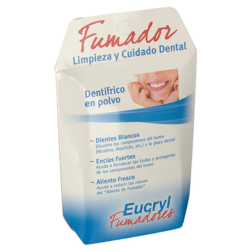 EUCRYL FUMADORES POLVO DENT 1U