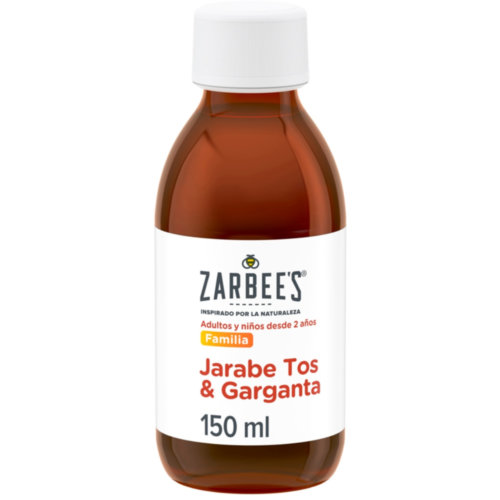 Zarbees jarabe familia tos y garganta  1 frasco 150 ml