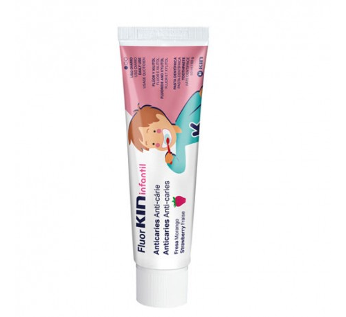 KIN FLUOR INFANTIL FRESA 50 ML