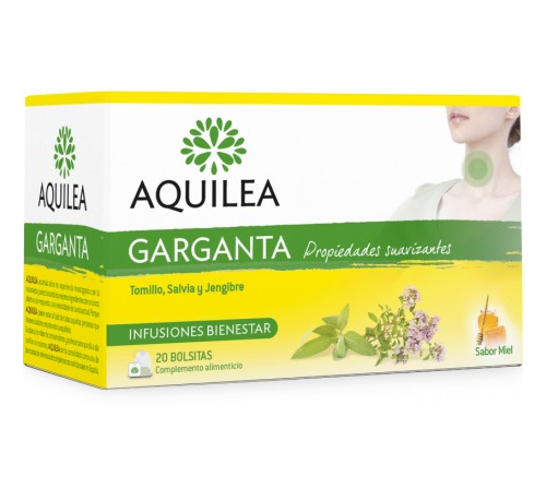 AQUILEA GARGANTA 20 BOLSAS