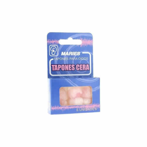 TAPONES MARIES CERA 6 U
