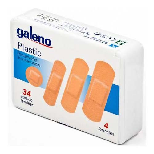 GALENO TIRAS PLAST 34 U 5 F