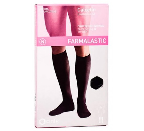 CALCETIN FARMALASTIC NEGRO MED