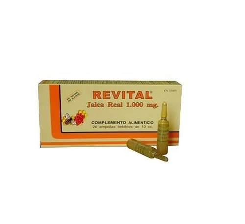 REVITAL JALEA REAL 1000MG 20BB