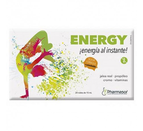 HOMEOSOR ENERGY 20 VIALES 10ML