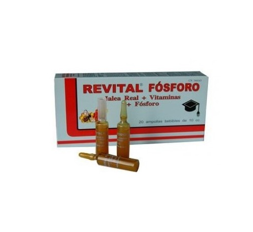 REVITAL FOSFORO+JALEA+VIT 20AM