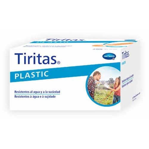 TIRITAS PLASTICO 250 U