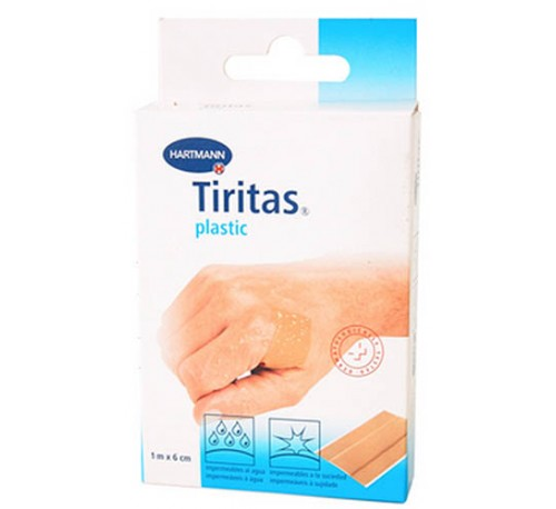 TIRITAS PLASTICO 1X6 CONTINUA