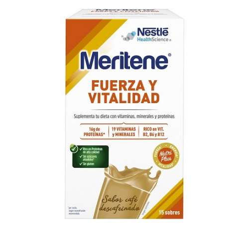 MERITENE CAFE DESCAFEINA 15SOB
