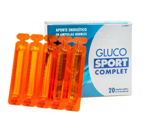 GLUCOSPORT COMPLET 20 AMP