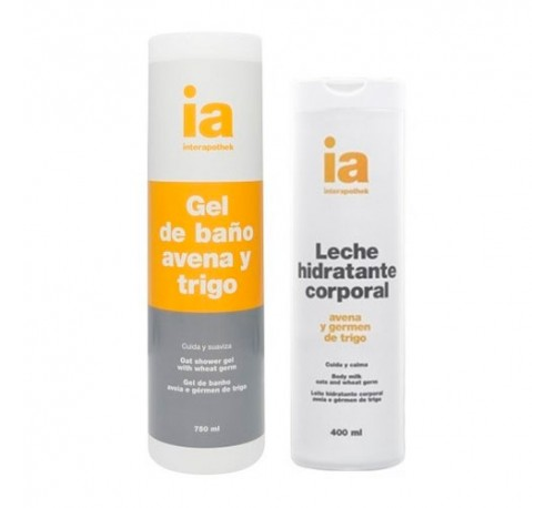 INTERAPOTHEK PACK GEL AVENA+LECHE AVENA