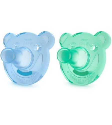 Chupete silicona - philips avent soothies (todo silicona) (+3 m niño)
