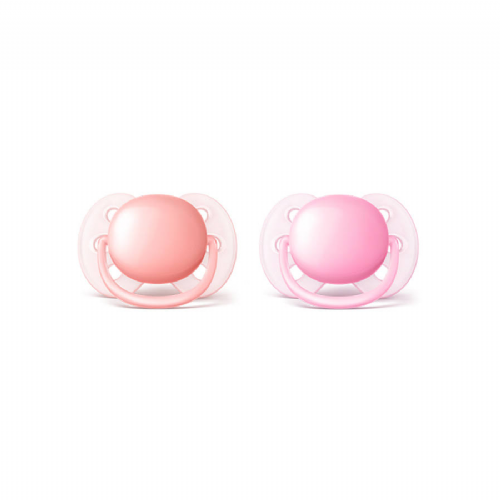 Chupete silicona - philips avent ultrasoft decorados (0 - 6 m 2 u niña)
