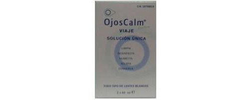OJOSCALM SOLUCION VIAJE 2X60ML