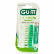 GUM SOFT PICKS REGULAR 80 U