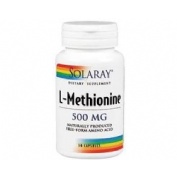 L-METHIONINE 500MG 30CA SOLARA