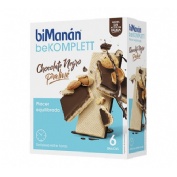 Bimanan snack chocolate negro y praline (20 g 6 biscuits)