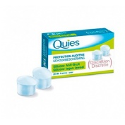 Tapones oidos silicona antiruido - quies (6 unidades)