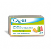 TAPONES QUIES GOMA COLORES 6 U