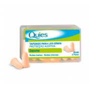 TAPONES QUIES ESPUMA CARNE 6U