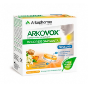 Arkovox dolor de garganta miel-limon (20 comprimidos para chupar)