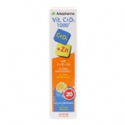 Arkopharma vitamina c y d3 1000 (20 comprimidos efervescentes)