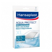 Hansaplast med aqua protect con gasa - aposito esteril (5 unidades 7 cm x 6 cm)