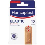 Hansaplast elastic - aposito adhesivo (10 unidades 72 x 22 mm)