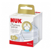 Tetina silicona anticolico - nuk nature sense (2 s 2 tetinas)