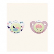 Chupete silicona - nuk noche (t-1 2 u)