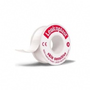 Esparadrapo hipoalergico - leukoplast skin sensitive (2.5 cm x 2.6 m)