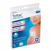 Tiritas medical heridas con sangrado leve - aposito adhesivo (20 x 10 cm 5 u)
