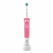 Cepillo dental electrico recargable - oral-b vitality 100 cross action (rosa)