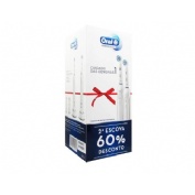 Cepillo dental electrico recargable - oral-b pro1 cuidado de encias (duplo)